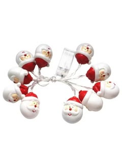 Generic 5 in 1 Christmas Decoration Hanging Tag With One Piece Santa Battery Operated Light  - Image 4