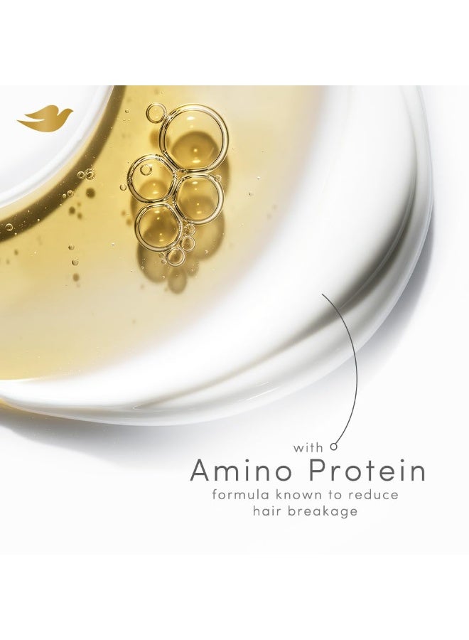 Dove Hair Fall Rescue Shampoo 1 L|| For Damaged Hair|| Hair Fall Control for Thicker Hair - Mild Daily Anti Hair Fall Shampoo for Men & Women - Image 2