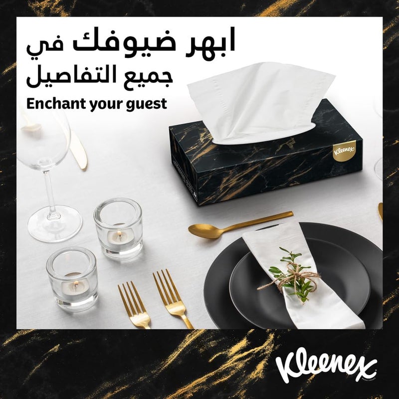Kleenex Décor Facial Tissue - 40 Boxes of Soft 2-Ply Tissues - Image 2