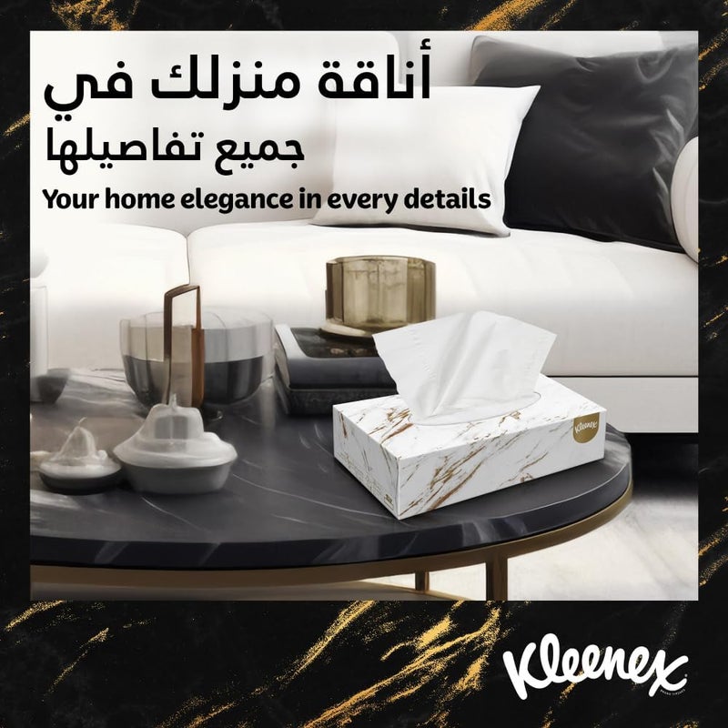 Kleenex Décor Facial Tissue - 40 Boxes of Soft 2-Ply Tissues - Image 3