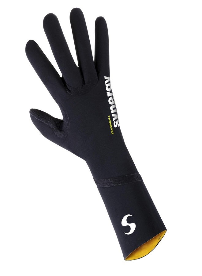 Synergy Neoprene Thermal Swim Gloves (Swim-Blue, Large) - Image 1