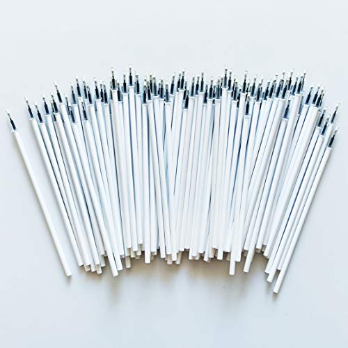 sencoo 100 pack 0.5 mm Black Gel Ink Pen Replace Refills - Image 1