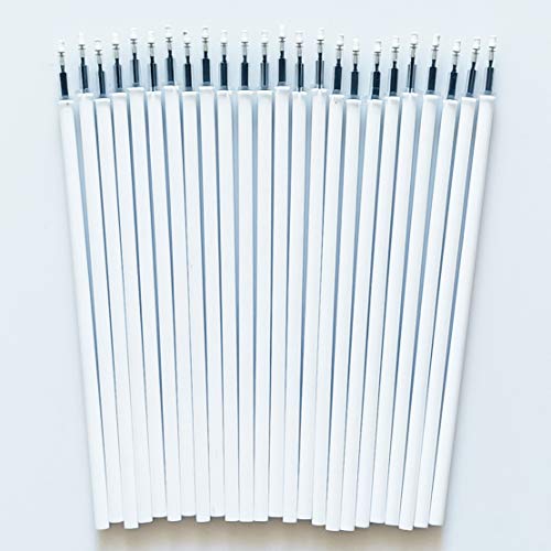 sencoo 100 pack 0.5 mm Black Gel Ink Pen Replace Refills - Image 5