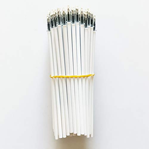 sencoo 100 pack 0.5 mm Black Gel Ink Pen Replace Refills - Image 3