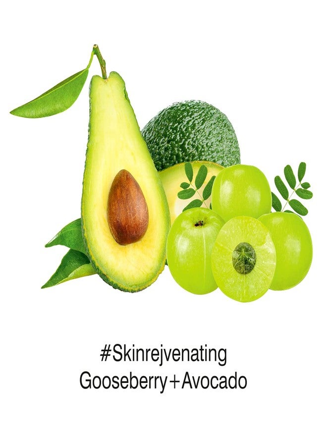 MasKing Bamboo Facial Sheet Mask of Gooseberry & Avocado for Skin Rejuvenating Ideal for Women & Men 20ml, (Pack of 1) - Image 3