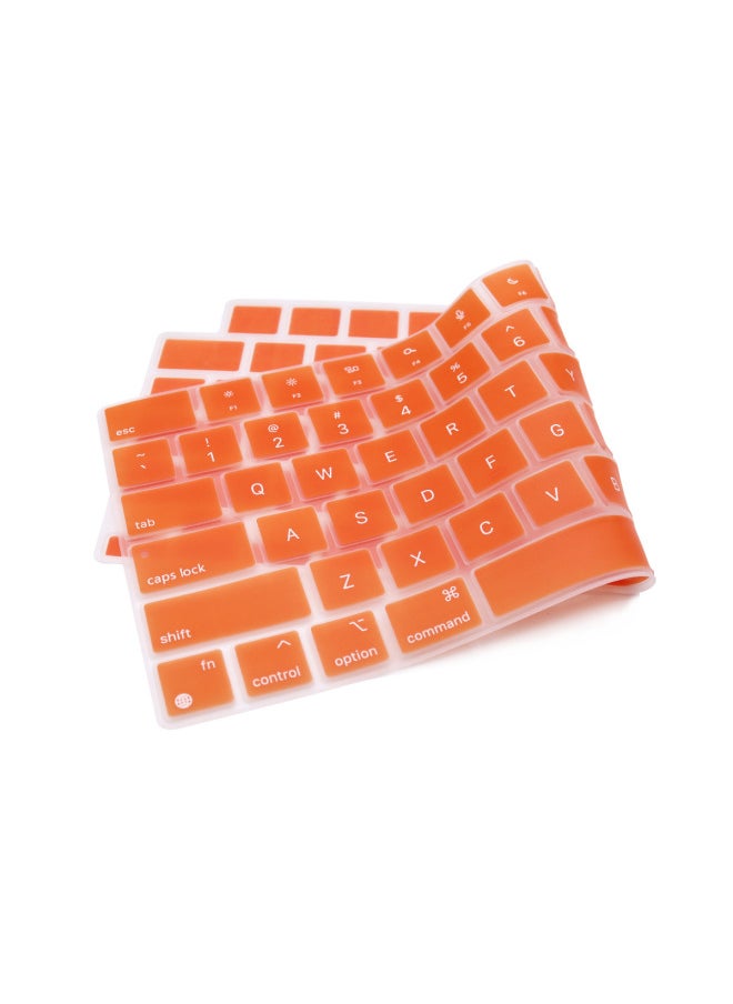 Generic - Applicable To MacBook Apple Full Model Protective Film 15 Gradient Colorful 13pro Apple Keyboard Film Air Dustproof M-Color:Keyboard Film Carton Packaging-Size:MacBook Air 15（A2941） - Image 1