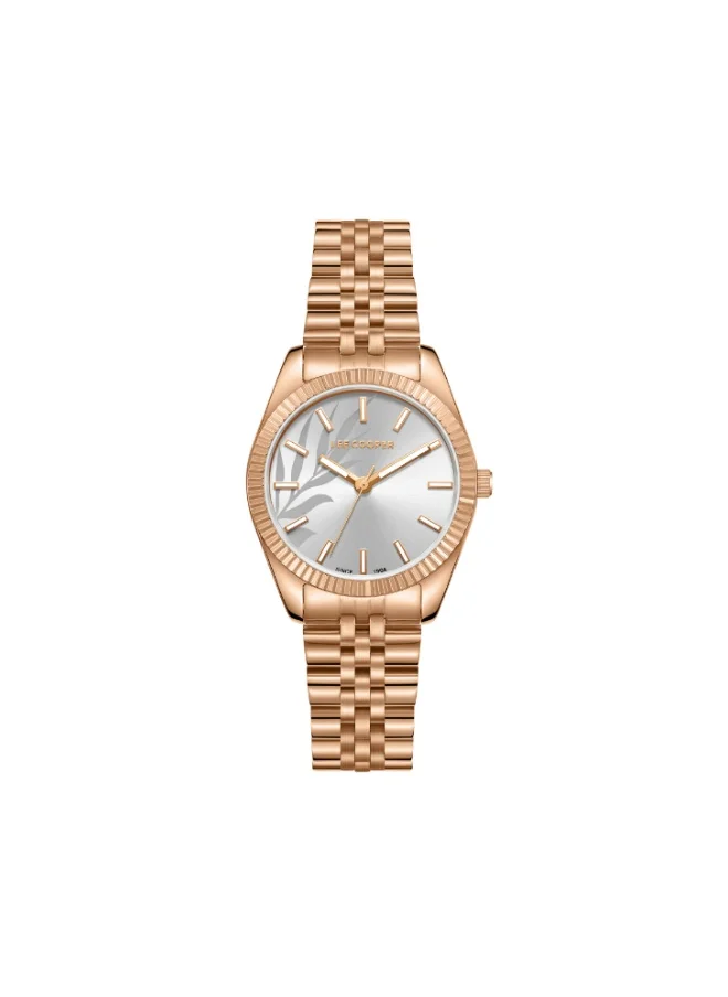 لي كوبر Women's Metal Analog Watch LC08102.430 - 32 mm