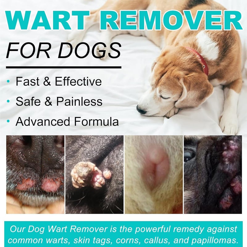 Tiuedu Dog Wart Remover, Warts Removal Treatment, No Harm, and Pain-Free Dog Skin Tag Remover - Image 4