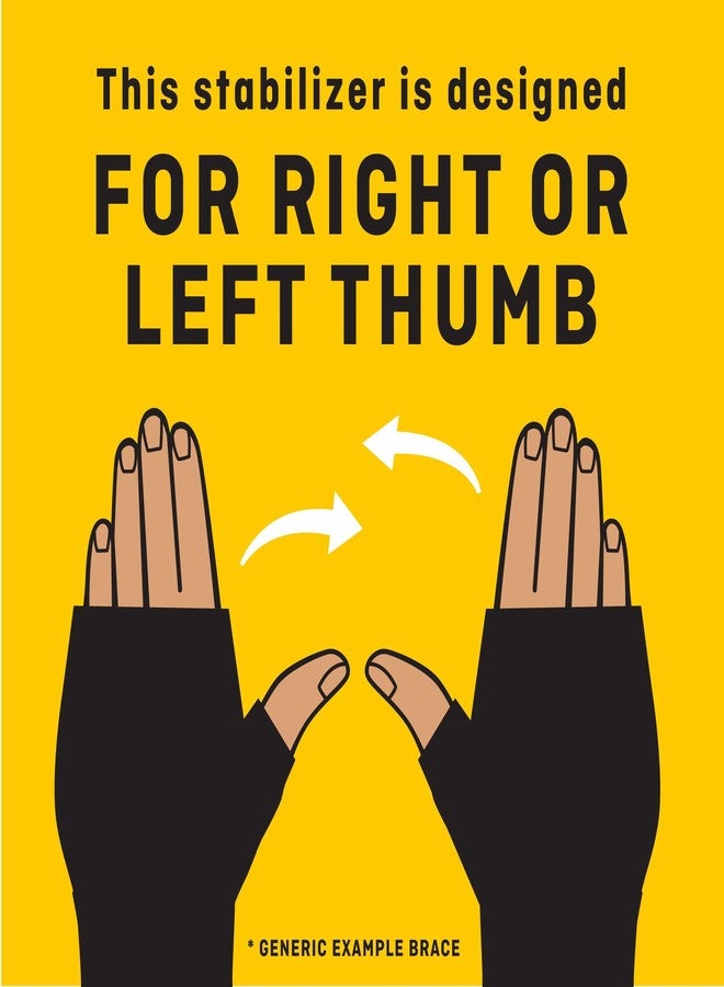 Futuro Deluxe Thumb Stabilizer, Left or Right Hand, Small/Medium Size, Adjustable, Stabilizes and Supports Sore, Weak or Injured Thumb, Soft and Breathable Materials Enhance Comfort, 1 Piece - Image 5