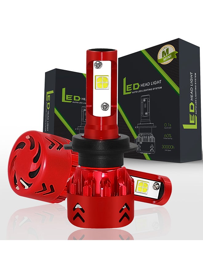 Loquat 2-Piece Mini Car LED Headlight Set - Image 2