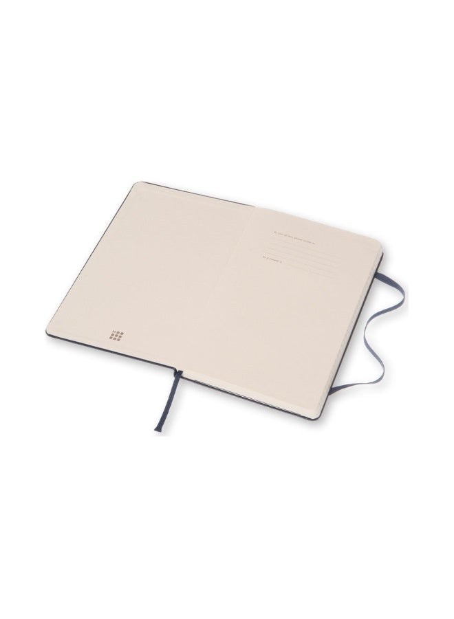 MOLESKINE موسكين: دفتر كبير مسطر أزرق سفيري غلاف صلب - Image 5