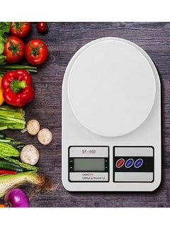 Kitchen Small Digital Weight Machine Weighing Scale (Multicolor)
