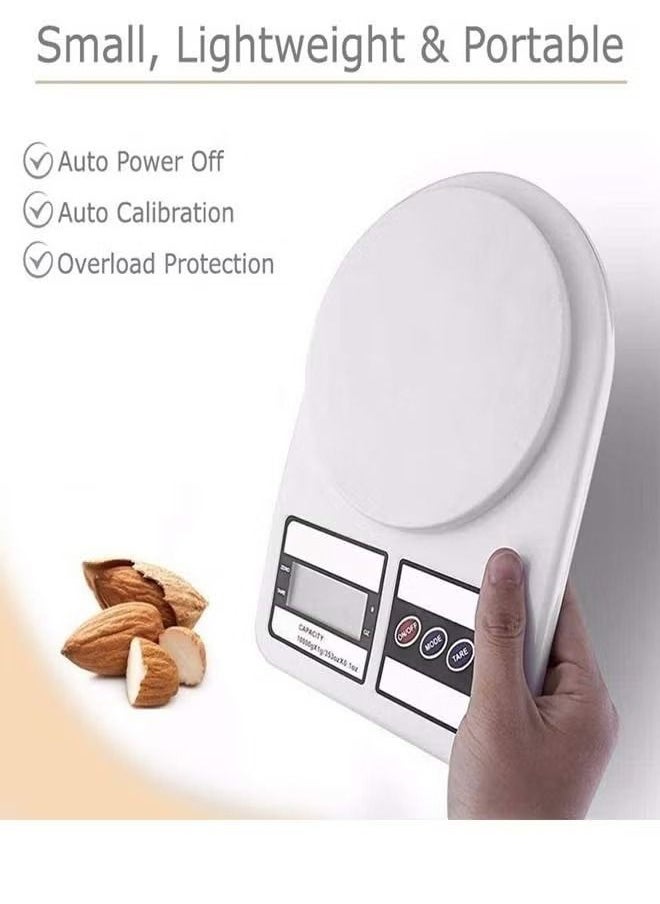 Generic - Kitchen Small Digital Weight Machine Weighing Scale (Multicolor) - Image 1