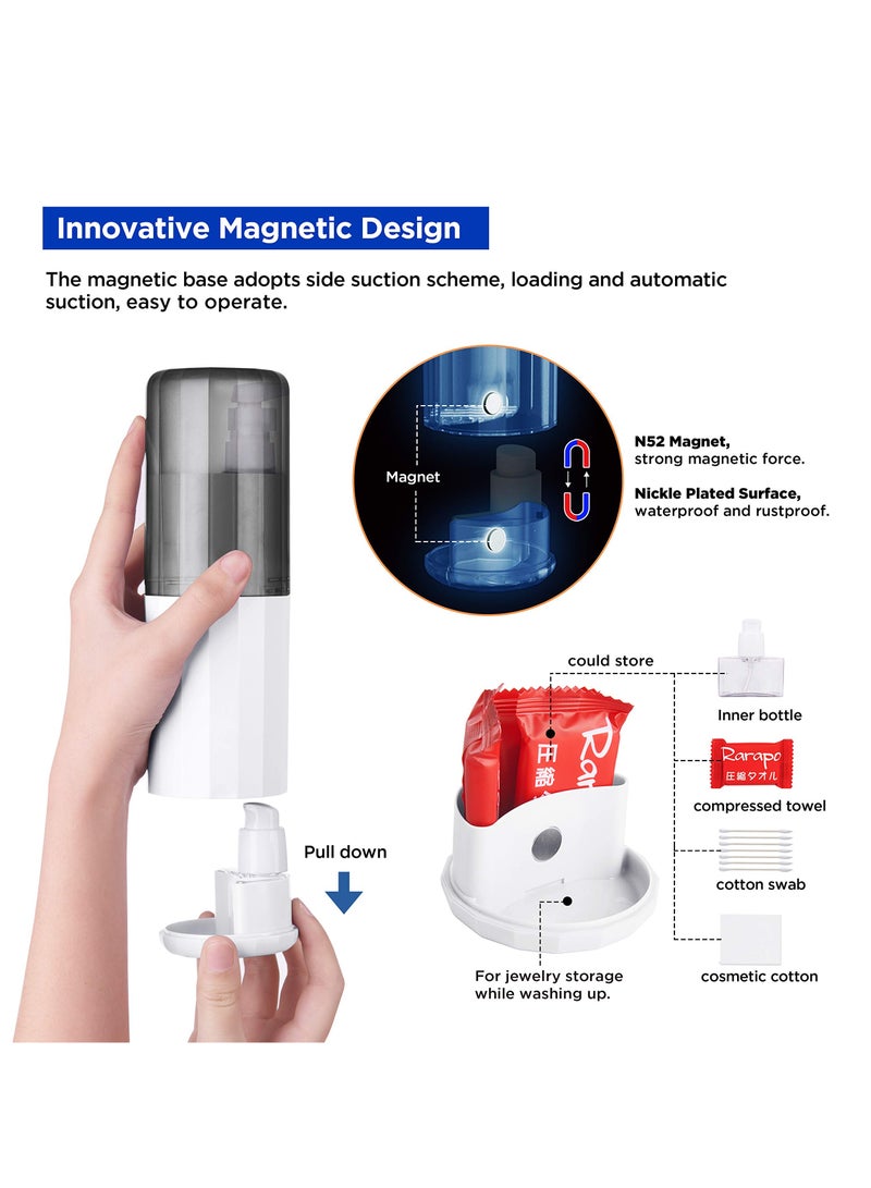 Excefore Portable Travel Toothbrush Case 6 in 1 Travel Toothbrush Holder with Cover Travel Toothbrush Kit Travel Accessories Toothbrush Holder Travel Toothbrush Travel Containers Brush Tooth Cases - Image 4