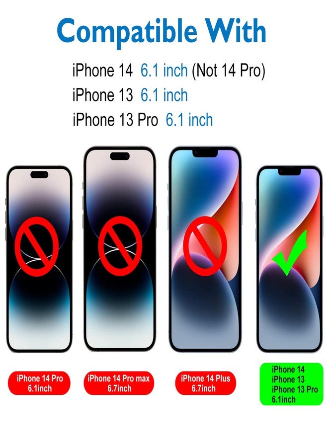 Mothca Matte Glass Screen Protector for iPhone 14 Anti-Glare & Anti-Fingerprint Tempered Glass Clear Film Case Friendly Easy Install Bubble Free for iPhone 14 6.1-inch (2022)-Smooth as Silk - Image 2