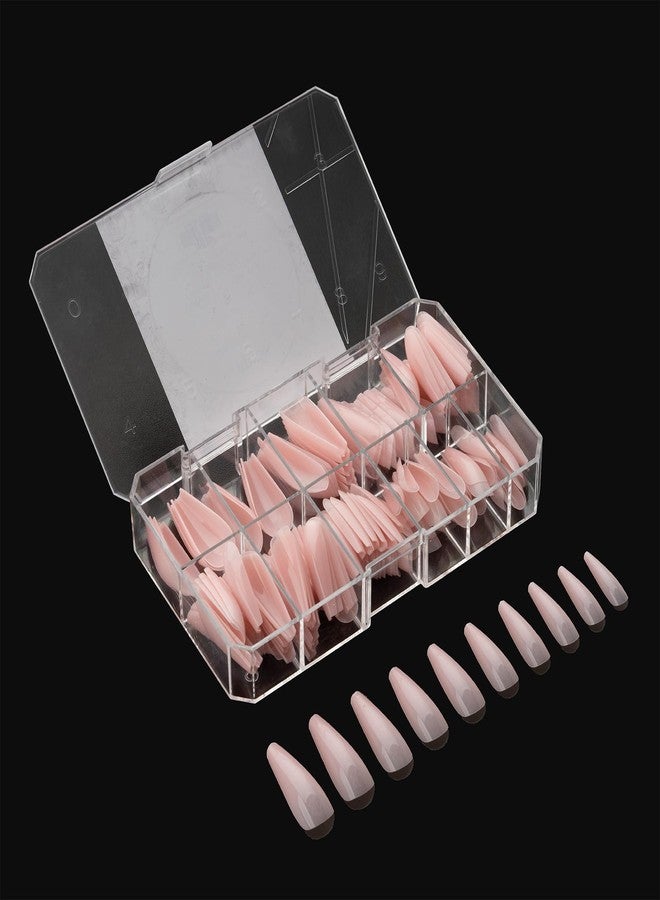 APRÉS x Chaun Legend Neutrals "CHAUN" Gel-X Box Of Nail Tips, Exclusive Tapered, 10 Sizes 0-9, Soft Gel Tip Box (150pcs) (Sculpted Tapered Coffin Extra Long, 150) - Image 3