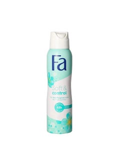 Fa Soft and Control Fresh Jasmine Scent Deodorant Spray 150ml 