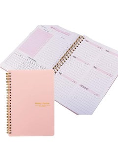 Undated Weekly Planner  Weekly Goals A5 Notebook  Habit Tracker Journal To Do List Planner Goal Planner,8.3 x 5.8