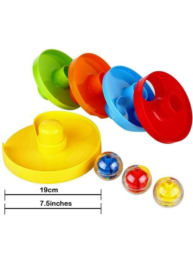 WEofferwhatYOUwant Single Ball Drop Toy For Kids Spinning Swirl Ball Ramp Activity Play Toy Safe For 9 Months And Up.  - Image 4