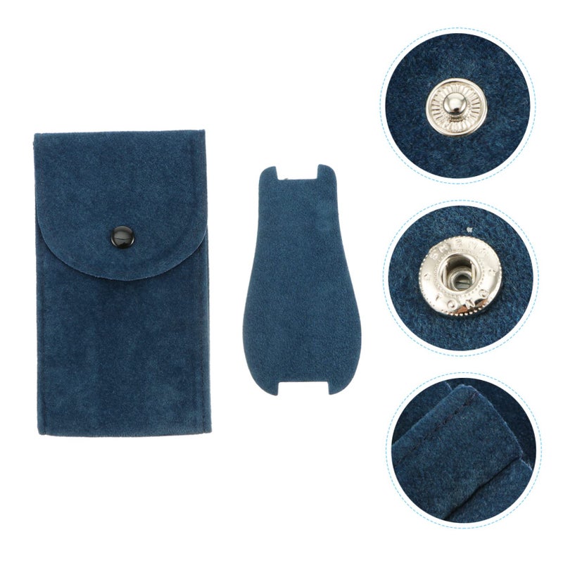 Blue Water Resistant Watch Storage Pouch Organizer Case For Men And Women - Image 5
