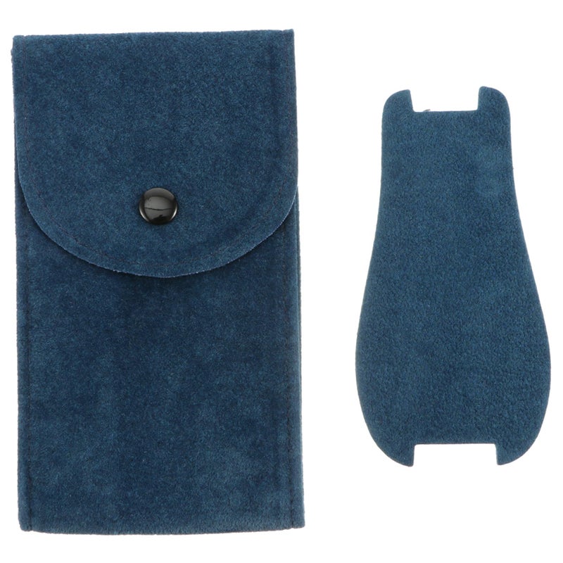 Blue Water Resistant Watch Storage Pouch Organizer Case For Men And Women - Image 2