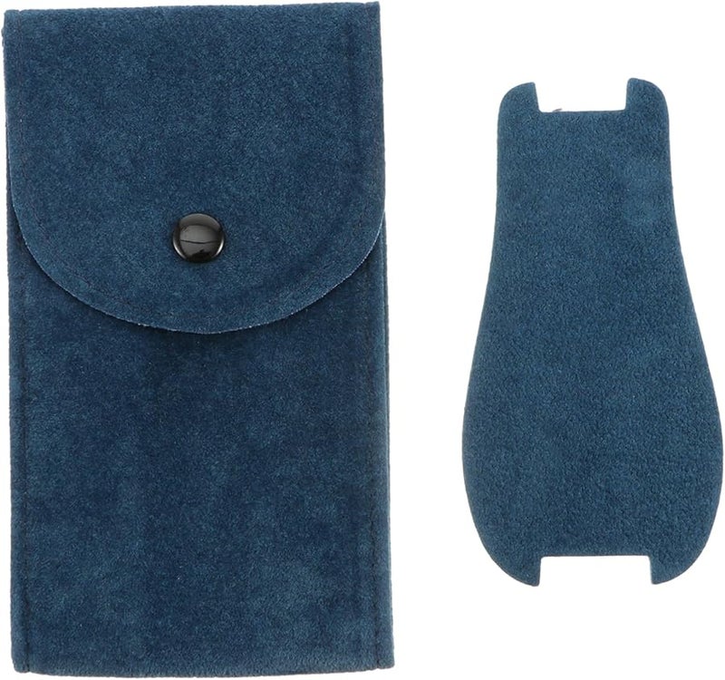 Blue Water Resistant Watch Storage Pouch Organizer Case For Men And Women - Image 1