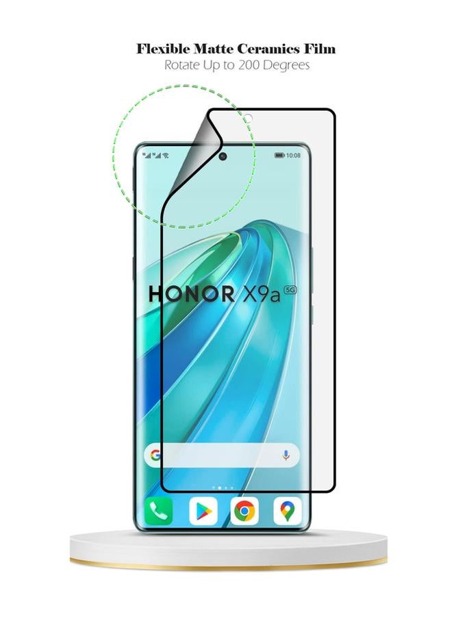 بروماس واقي شاشة 11D Nano Matte مقاوم للانفجار لهاتف Honor X9a - ملمس ناعم ومضاد لبصمات الأصابع وخالٍ من الفقاعات - تركيب - Image 4