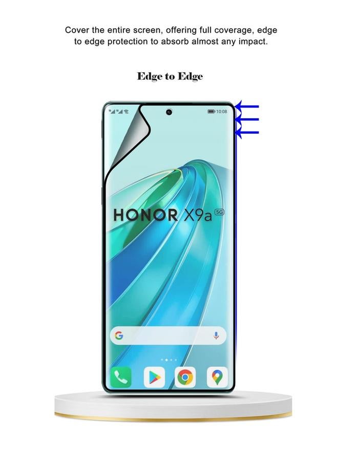 بروماس واقي شاشة 11D Nano Matte مقاوم للانفجار لهاتف Honor X9a - ملمس ناعم ومضاد لبصمات الأصابع وخالٍ من الفقاعات - تركيب - Image 5