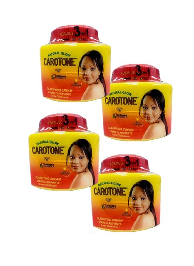 Carotone 4 Pieces of Collagen Formula Clarifying Cream 4 X 135ml  - Image 2