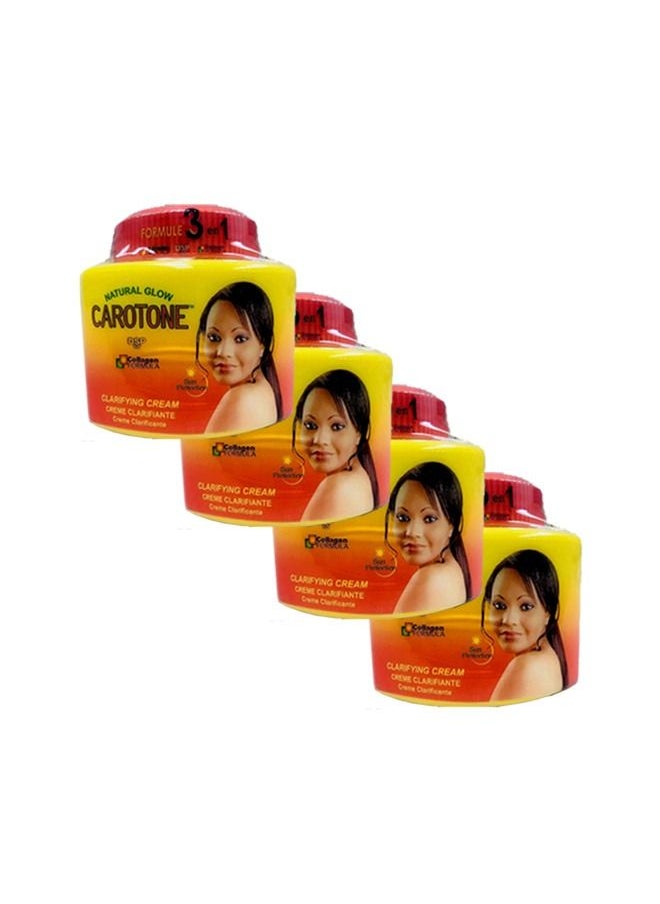 Carotone 4 Pieces of Collagen Formula Clarifying Cream 4 X 135ml  - Image 3