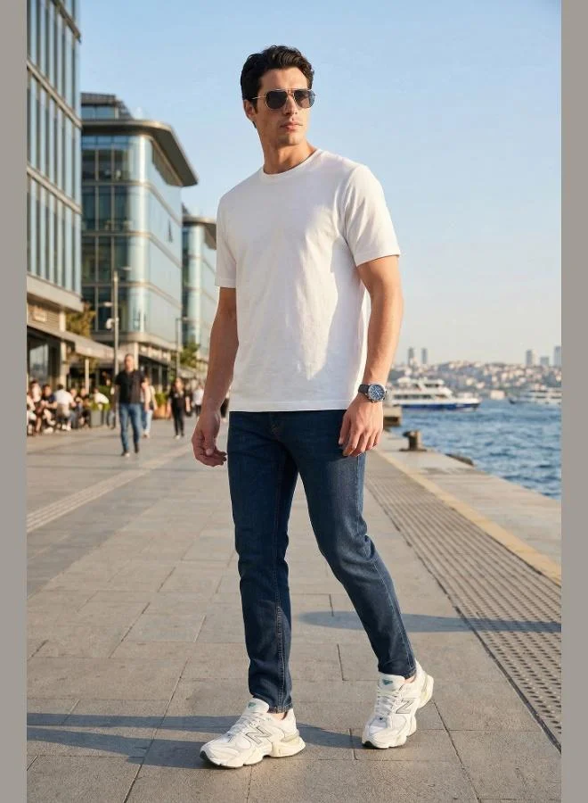 بوراتي Buratti Slim Fit High Waist Jeans Men's Denim Trousers 3300C51TOKYO