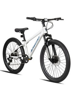 Spartan Spartan 24" Maverick MTB White - Wide Knobby Tyres, Premium & Sleek Build, Shimano Groupset & Dual Disc Brakes  - Image 1