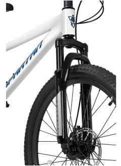 Spartan Spartan 24" Maverick MTB White - Wide Knobby Tyres, Premium & Sleek Build, Shimano Groupset & Dual Disc Brakes  - Image 3