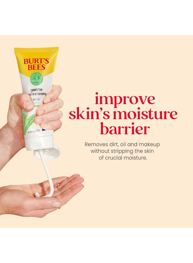Burt's Bees Burt's Bees Face Cleanser, Facial Wash for Sensitive Skin, Natural Skin Care  - Image 3