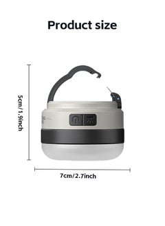 SMILING SHARK Mini LED Camping Light, USB Rechargeable Camping Light, Outdoor Campsite Light, Long Life LED Night Light for Hiking, Power Outage, Camping, Storms, Fishing  - Image 5