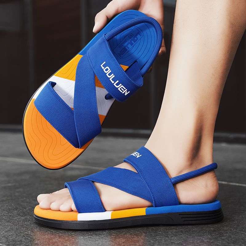 Sports High-Value Soft-Soled Wear-Resistant Shoes Men'S Summer Cool Slippers Men'S Driving Beach Shoes Fashionable Outer Wear Lightweight - Image 5