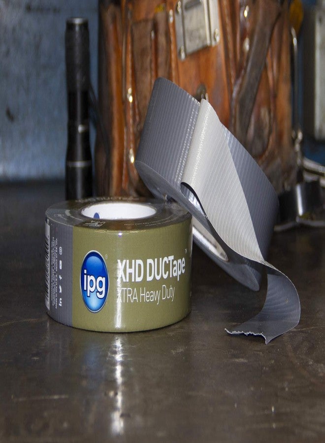 اي بس سي شريط لاصق IPG XHD DUCTape، شريط لاصق شديد التحمل، 1.88 بوصة × 60 ياردة، فضي (لفة واحدة) - Image 5