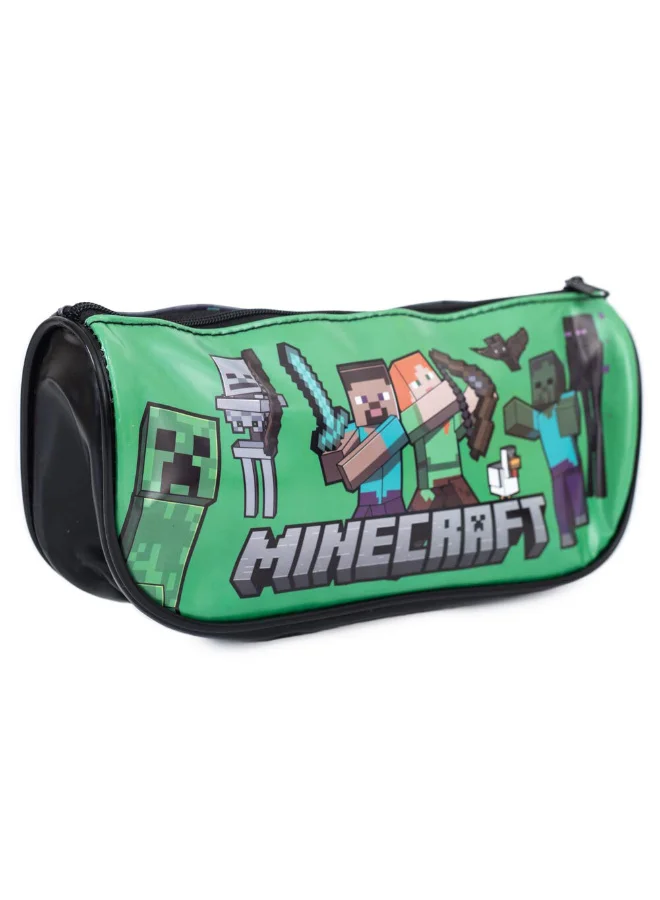 بيراميد Green Printed Pencil Case Minecraft