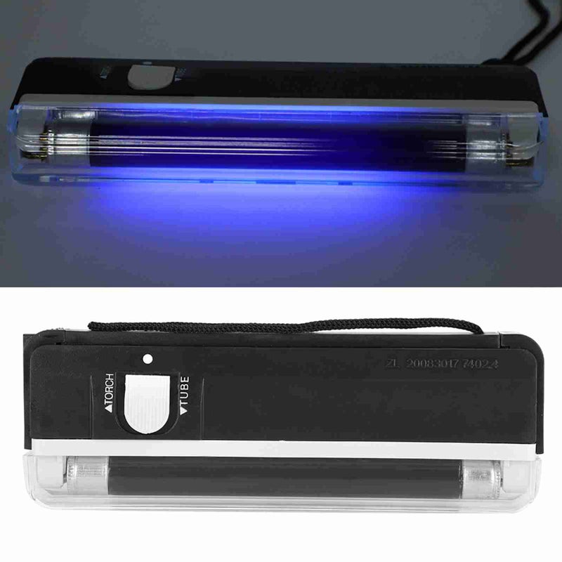 DL-01 Portable Battery Powered Ultraviolet Light Bill Checker Tester Handheld Money Detector - Image 1