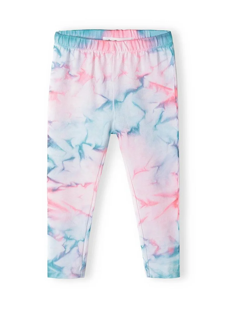 MINOTI Girls' Legging Set With Short Sleeve Top & Printed Leggings