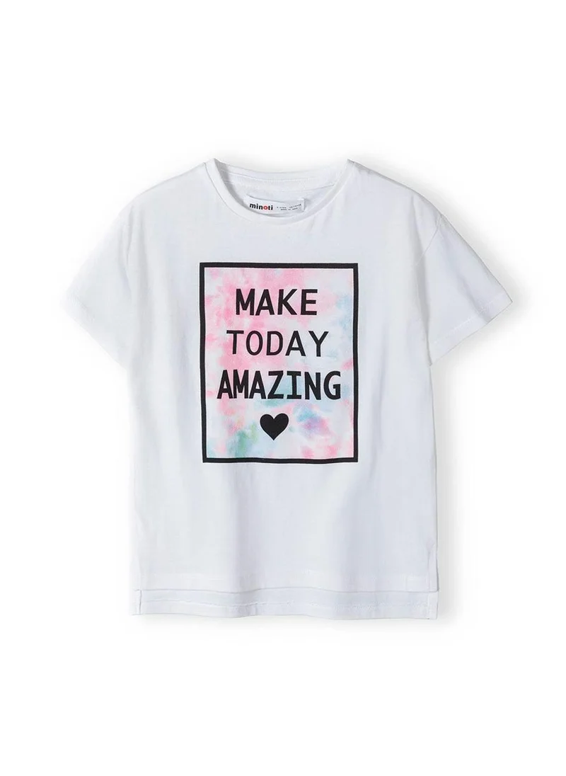 مينوتي Kids Girls T-Shirt And Legging Set