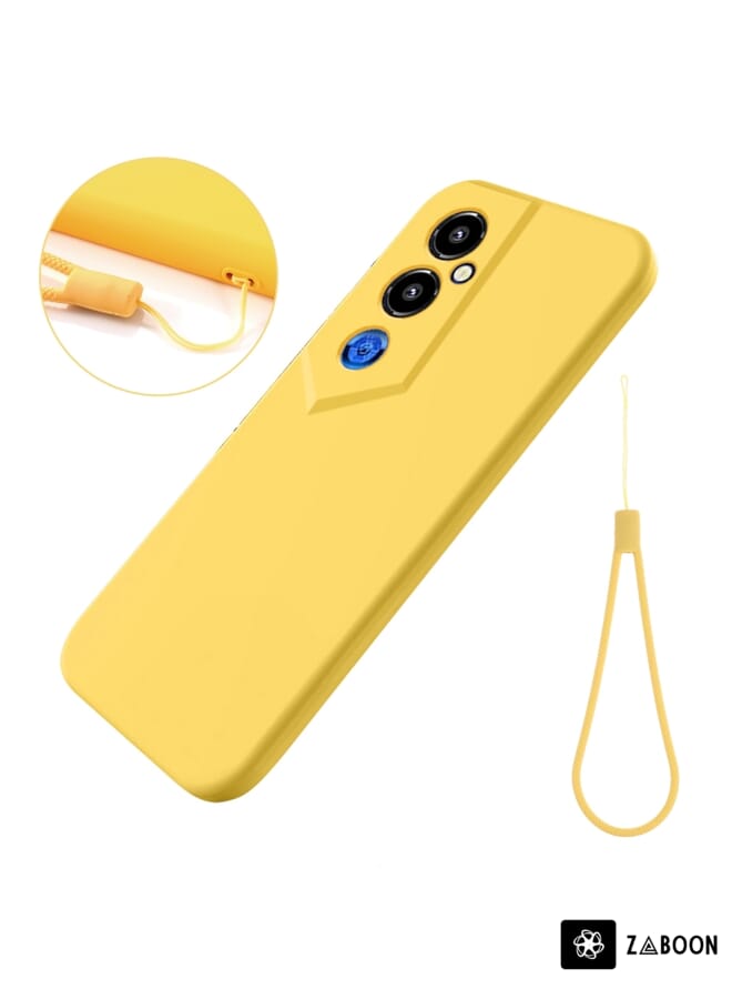 Zaboon حافظة واقية لتكنو بوفا 4 برو سيلكون سائل بلون نقي مضادة للصدمات - Image 5