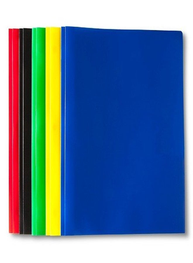Up&Up Pronged Two Pocket Poly Portfolio - Folder - 5ct