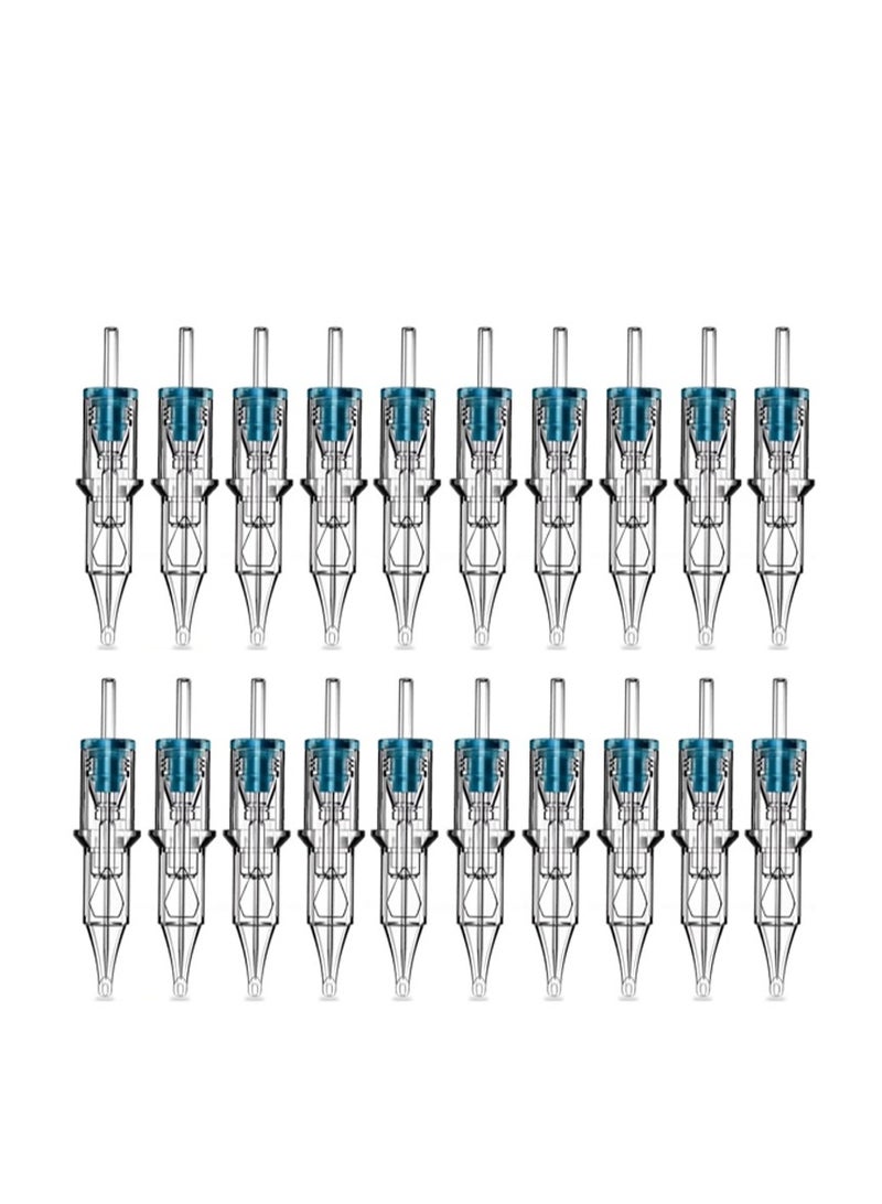 Generic 20-Piece Tattoo Cartridge Needle Black  - Image 1