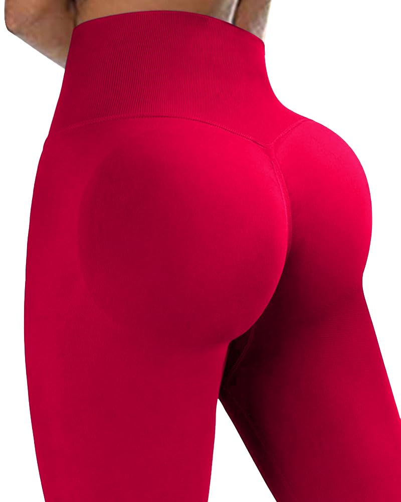 JGS1996 Booty Lifting Leggings for Women Tummy Control Scrunch Butt Legging High Waisted Workout Gym Seamless Impact Yoga Pants - Image 5