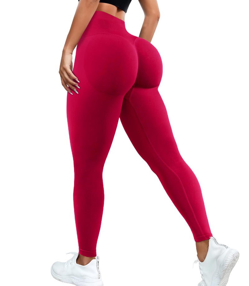 JGS1996 Booty Lifting Leggings for Women Tummy Control Scrunch Butt Legging High Waisted Workout Gym Seamless Impact Yoga Pants - Image 1