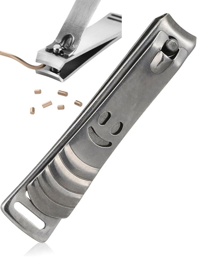 Premium Stainless Steel Nail Clipper – Sharp Precision Cutter for Fingernails & Toenails, Durable Rust-Resistant Manicure Tool with Ergonomic Non-Slip Handle - Image 1