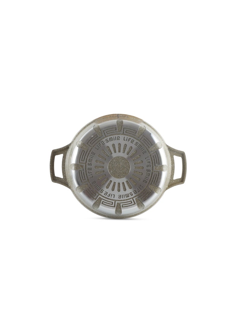 Life Smile Non-Stick Granite Coating Hot Pot | The Perfect Pot for All Your Cooking Needs  - Image 3