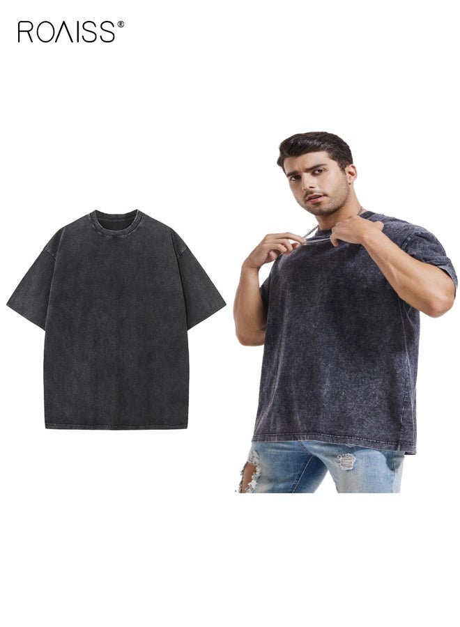 رويس تي شيرت صيفي أنيق، تيشيرتات فضفاضة بسيطة، تيشيرتات كلاسيكية قصيرة الأكمام، تيشيرتات ناعمة ومريحة، مناسبة للارتداء اليومي أو أي مناسبة - Image 4