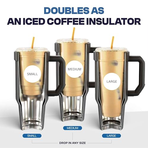 Frost Buddy Thicc Buddy - 40 oz Stainless Steel Vacuum Insulated Tumbler with Lid and Straw for Water - Travel Mug Cupholder Friendly - Gifts for Women Men Him Her (White) - Image 5